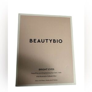 BeautyBio's Bright Eyes Depuffing and Brightening Eye Gels NIB 8 pairs